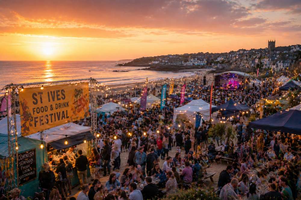 St Ives Food & Drink Festival 2026 Set to Return to Cornwalls Coast