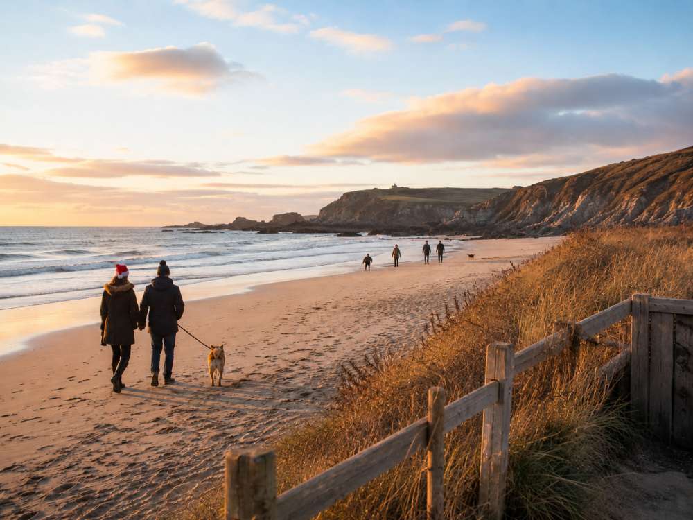 Christmas Light Events in Cornwall Festive Evenings by the Coast